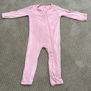 Kyte Baby Long Sleeve Zipper Romper in Crepe